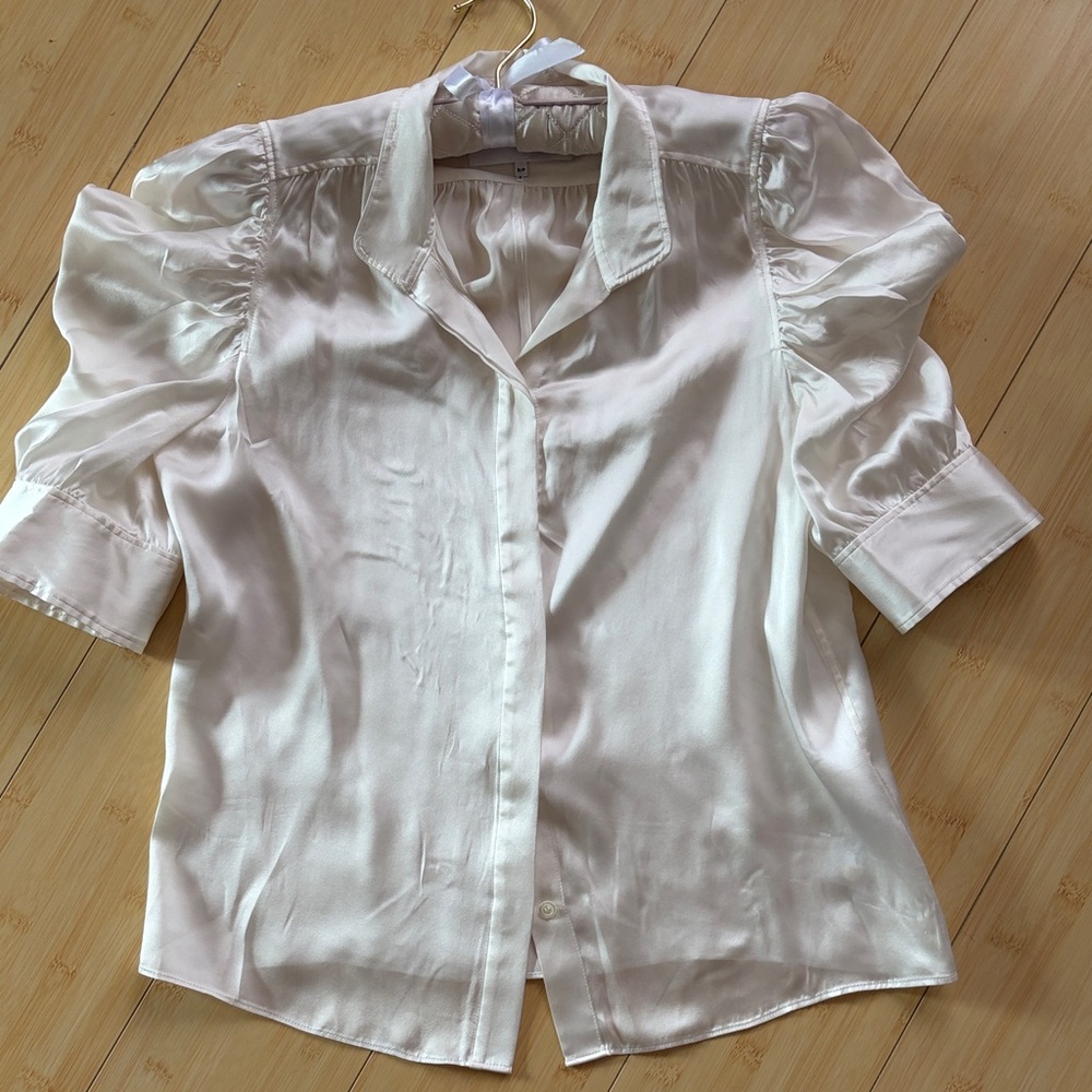 FRAME silk blouse